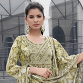 Mystic 9 Cotton Anarkali Suit - ROOP1006